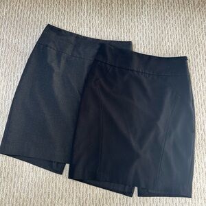 Black and Gray Pencil Skirts